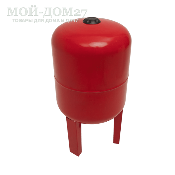 Расширительный бак мембранного типа 50 л. (RV50N) | Мой-Дом27 | Назначение: для систем отопления дома и квартиры <br>
 Объем, л: 50<br>
 Максимальное рабочее давление, бар: 6,5<br>
 Максимальная рабочая температура, С: 99 <br>
 Диаметр подключения, дюйм: 1<br>